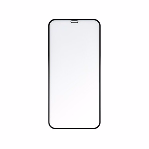 Apsauginis stiklas - 5D pilnas lipnus stiklas skirtas iPhone 15 / 16 (MATINIS) juodas