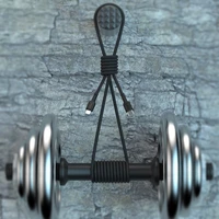 Dudao L9X 30W USB-C - Lightning kabelis 2m - juodas