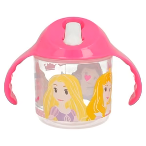 Princess neišsiliejantis puodelis su rankenėlėmis, 250 ml