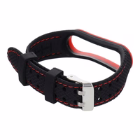 Elastomerinis dirželis LIFESTYLE XIAOMI Mi Band 5 / 6 juodas (04)