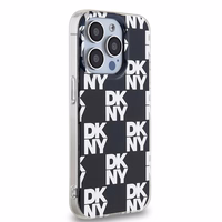 DKNY IML languotas mono raštas dėklas telefonui iPhone 15 Pro Max - juodas