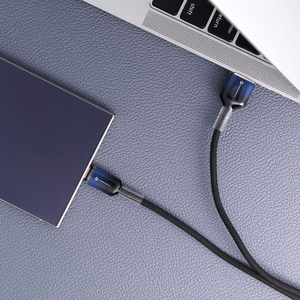 FORCELL F-ENERGY C352 kabelis USB A į Type C QC4.0 3A 66W Gradientinis 1 m juodas