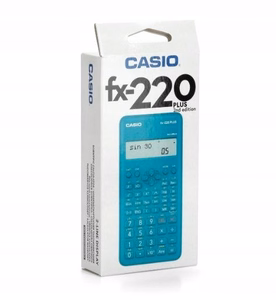 CASIO MOKSLINIS SKAIČIUOTUVAS FX-220PLUS-2 MĖLYNOS SPALVOS, 12 SKAITMENŲ EKRANAS