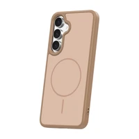 Frame Thin Mag case for Samsung Galaxy S26 Plus brown