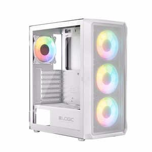 Logic PORTOS ARGB MINIDI USB 3.0 korpusas Baltas