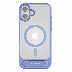 Torras Pstand Series dėklas iPhone 16 (mėlynas)