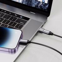 Tech-Protect UltraBoost USB-A (kištukas) / USB-C (lizdas) adapteris - juodas