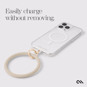 Case-Mate Phone Bangle riešo dirželis telefonui, kūno spalvos