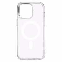 Anti Shock 1,5 mm Magnetinis dėklas iPhone 15 Pro Max 6,7" skaidrus didelė anga