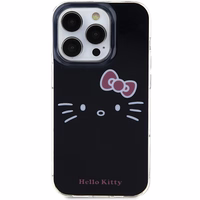 Hello Kitty IML Kitty Face dėklas telefonui iPhone 13 Pro / 13 - juodas