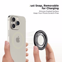 Tech-Protect MMR300 magnetinis laikiklis / žiedas su MagSafe - juodas