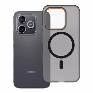Dėklas Honor 600 LITE Go Orange suderinamas su MagSafe juodas