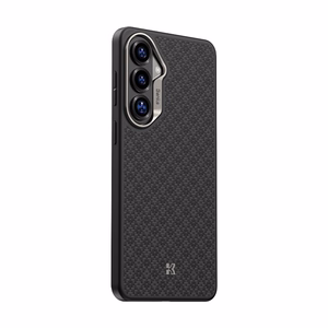 Benks Magnetic Armor Pro Armor Grid Kevlar Dėklas Metal Frame 600D (H048) for Samsung Galaxy S26 juodas