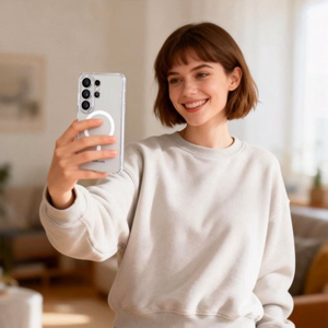 Tech-Protect FlexAir MagSafe Dėklas for Samsung Galaxy S26 Ultra - skaidrus