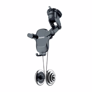 Automobilio telefono laikiklis Dudao F5Pro prietaisų skydeliui - juodas