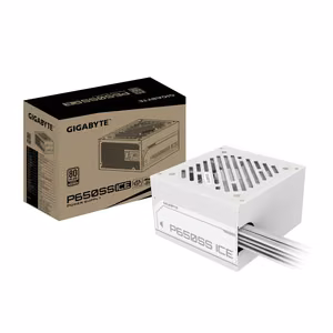 GIGABYTE GP-P650SS ICE 650 Watts Efficiency 80 PLUS SILVER PFC Active MTBF 100000 hours GP-P650SSICE (Power Supply)