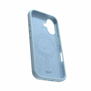 "Etteri" silikoninis magnetinis dėklas "iPhone 16 Plus" 6,7" šviesiai mėlynas