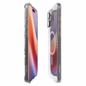Spigen Liquid Crystal Mag Magnetinis dėklas iPhone 16 Pro - skaidrus