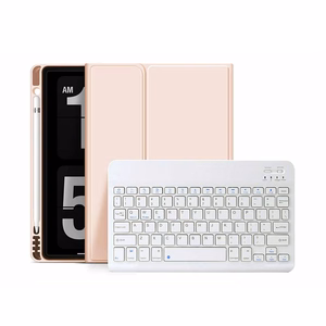 Tech-Protect SC Pen + Keyboard dėklas su klaviatūra iPad 10.9" 2022 - rožinė
