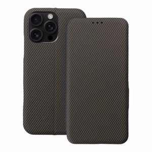 FOLIO Side Magnet dėklas telefonui (m) skirtas IPHONE 16 PRO MAX - rudas