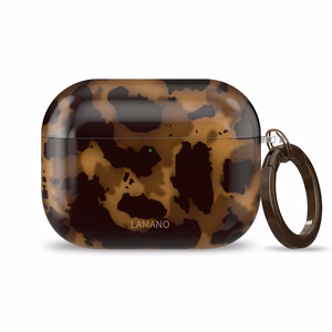 "Tech-Protect Lamano" dėklas "AirPods Pro 1 / 2" - juodas ir rudas