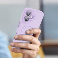 Tech-Protect MagMat MagSafe dėklas iPhone 17 violetinis