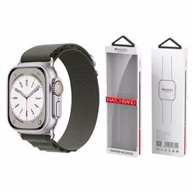 YESIDO WB24 Apple Watch sportinis dirželis 38/40/41 pilkas