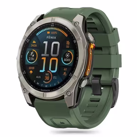 Tech-Protect silikoninis dirželis Garmin Fenix 5S / 5S PLUS / 6S / 6S Pro / 7S / 8 (43MM) - žalias