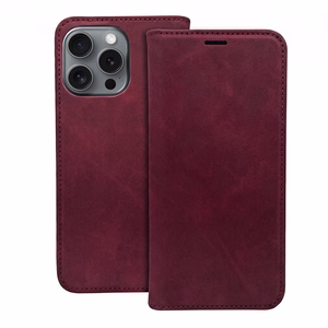 Smart Suede dėklas Honor 600 / Honor 600 Pro bordo