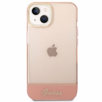 Guess GUHCP14MHGCOP iPhone 14 Plus 6.7 "rožinis/rožinis kietas dėklas Translucent