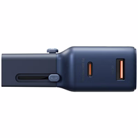 Tinklo įkroviklis Energea TravelGo Adapter 35 USB-A/USB-C 35W mėlynas