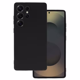 Galinė dėklas telefonui MATT SAMSUNG GALAXY S25 ULTRA juodas