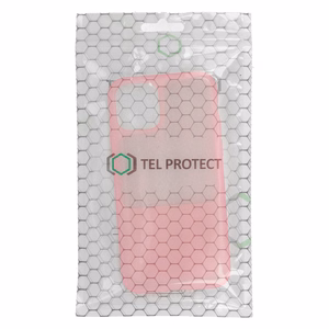 TEL PROTECT lango dėklas telefonui Iphone 12 Pro Max rožinis