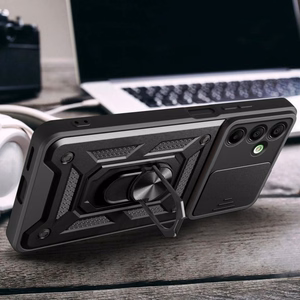 Tech-Protect CamShield Pro dėklas telefonui Samsung Galaxy A17 4G / 5G - juodas