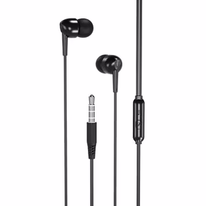 XO проводные наушники EP37 jack 3,5mm чёрные
