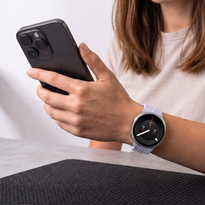 Tech-Protect NylonMag dirželis, skirtas „Samsung Galaxy Watch 40/44/46 mm“ – violetinis