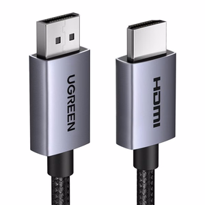 Kabelis Ugreen DP125 DisplayPort to HDMI (4K@30Hz) 2.0m juodas (35842)