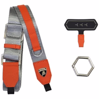 Universalus dirželis Lamborghini D1 Crossbody oranžinis