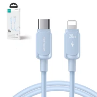 Joyroom Multi-Color Series A14 USB-C / Lightning 20W kabelis 1.2 m - mėlynas