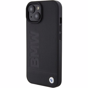 BMW Magnetinis Odinis Hot Stamp dėklas telefonui iPhone 15 Plus - juodas