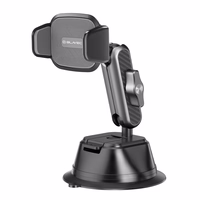 Blavec Automobilio laikiklis BH-04 aliuminis prie priekinio stiklo (BH04-WSB) juodas