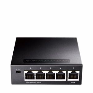 Cudy GS105 tinklo komutatorius Gigabit Ethernet (10/100/1000) juodas