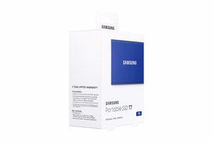 Samsung T7 Išorinis SSD Diskas 1TB USB 3.2 Skaitymas 1050 MB/s Rašymas 1000 MB/s