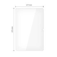 Tech-Protect Glass Fit+ 2 dalių grūdinto stiklo rinkinys Xiaomi Redmi Pad Pro / 2 Pro 12.1 - skaidrus