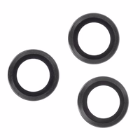 Rinkinys of lens glasses for Samsung Galaxy S26 Plus juodas frame