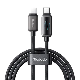 Mcdodo CA-4250 USB-C į USB-C kabelis, 100W, su LED indikacija, 1.2m