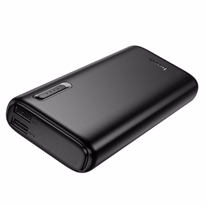 "Powerbank Hoco" 10000 mAh 2A J158A juoda