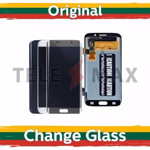 Ekranas skirtas Samsung G925 S6 Edge auksinis (Atnaujintas: Telemax)