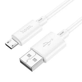 Kabelis USB A į Micro USB Hoco 2,4A 2 m X88 baltas