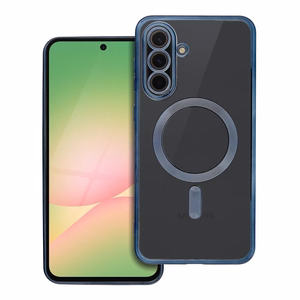 ELECTRO MAG COVER dėklas telefonui suderinamas su Magnetiniu MagSafe SAMSUNG A56 titano mėlyna